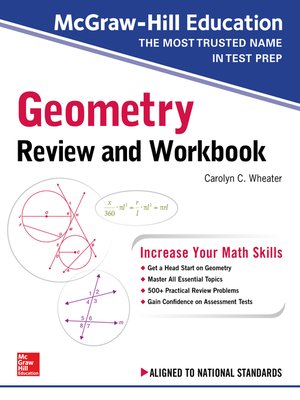 cover image of McGraw-Hill Education Geometry Review and Workbook